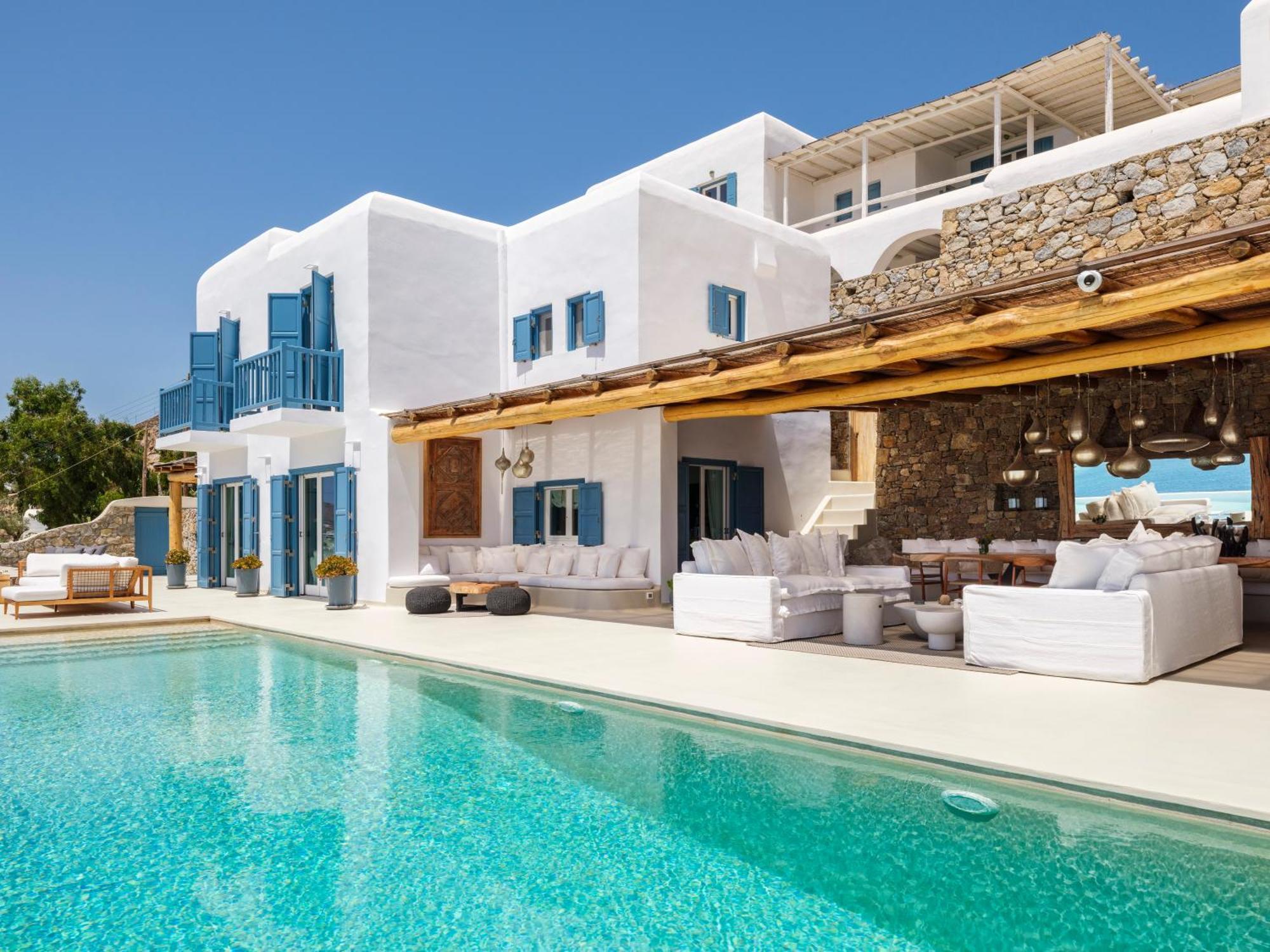 V&V Guest House - Luxury Suites Ornos  Exterior foto