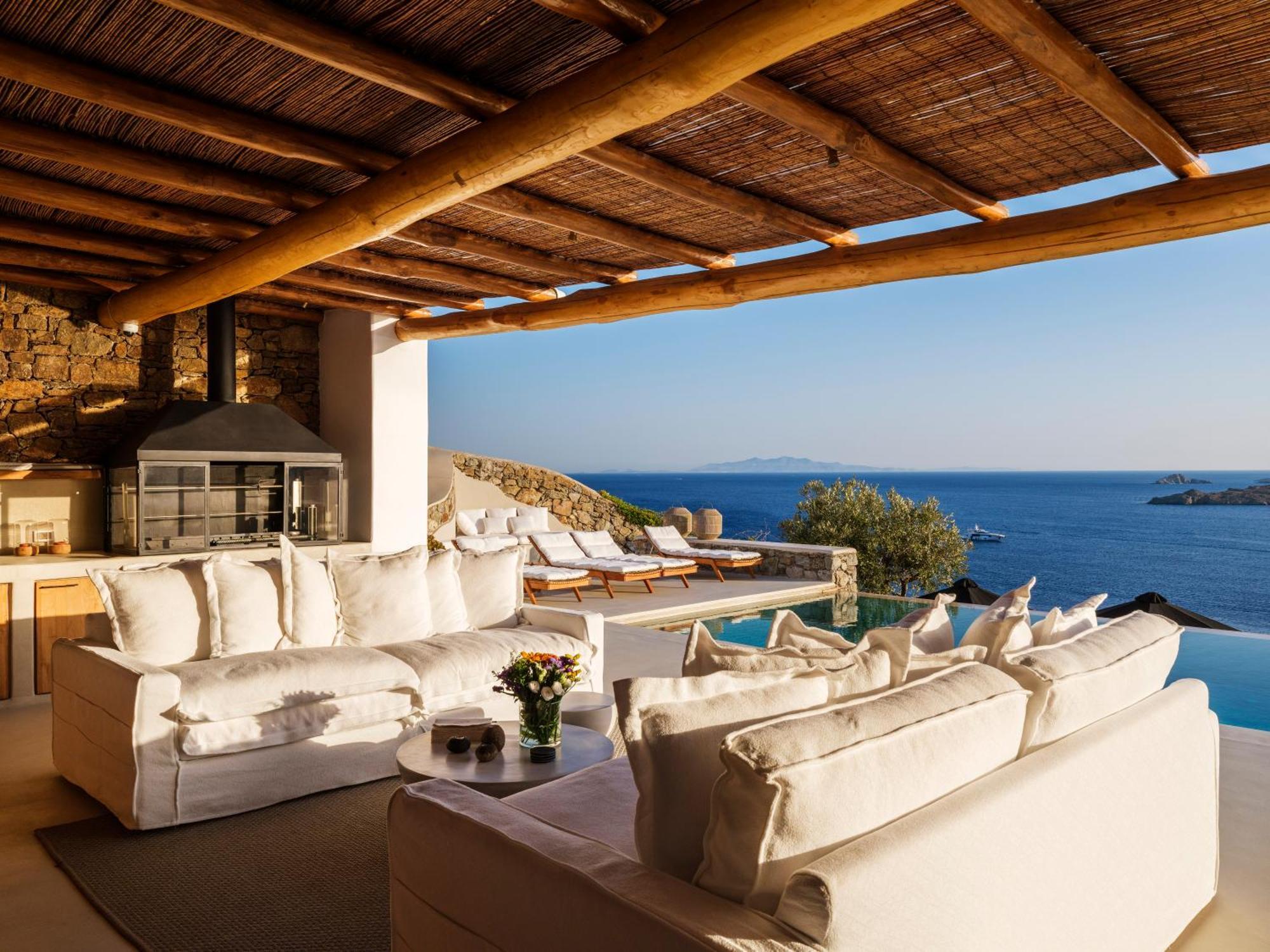 V&V Guest House - Luxury Suites Ornos  Exterior foto